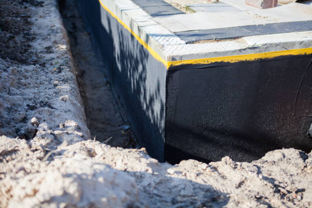 Professional Waterproofing technician working in Watervliet, MI